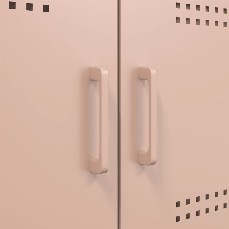 Casa si Gradina/Mobilier/Comode si corpuri/Comode - Dulap, roz, 100,5x39x79 cm, otel laminat la rece - Infinity.ro
