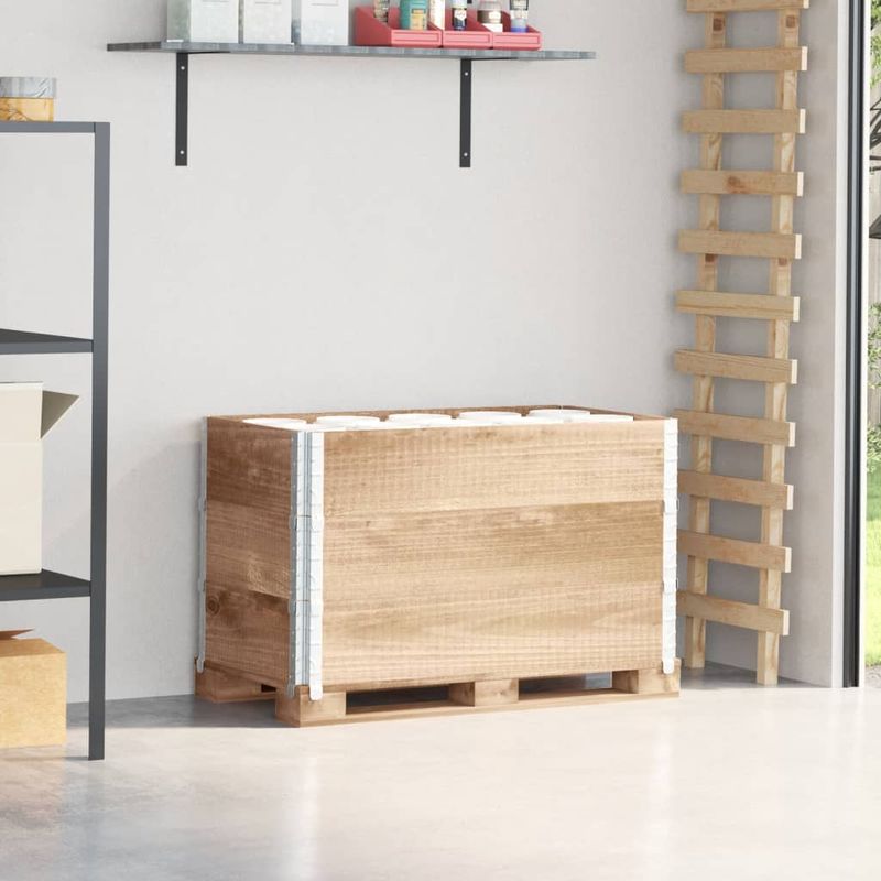 Casa si Gradina - Mobilier - Feronerie si accesorii mobila - Rame pentru paleti, 3 buc., 100x50 cm, lemn masiv de pin - Infinity.ro
