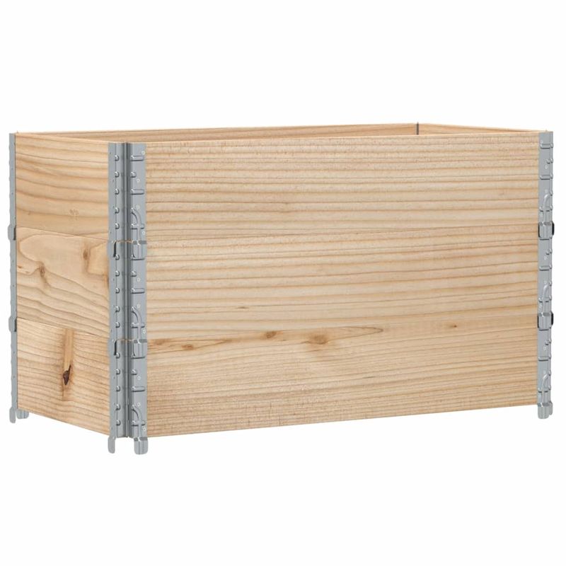 Casa si Gradina - Mobilier - Feronerie si accesorii mobila - Rame pentru paleti, 3 buc., 100x50 cm, lemn masiv de pin - Infinity.ro