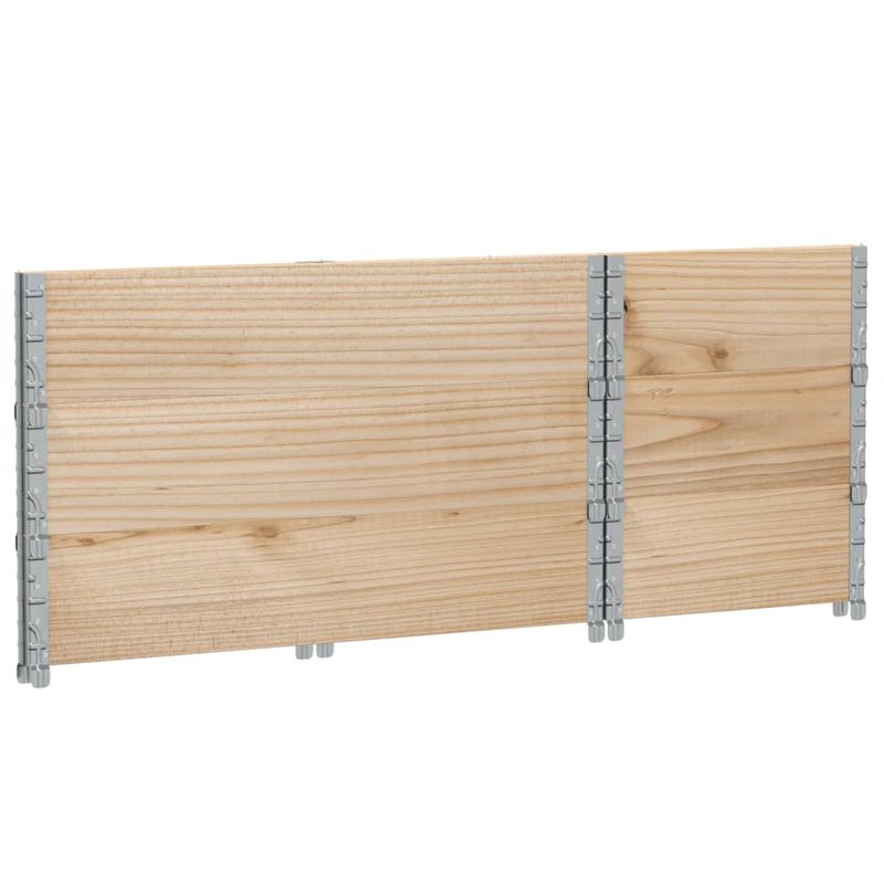 Casa si Gradina - Mobilier - Feronerie si accesorii mobila - Rame pentru paleti, 3 buc., 100x50 cm, lemn masiv de pin - Infinity.ro