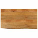 Casa si Gradina - Mobilier - Feronerie si accesorii mobila - Blat de masa contur organic 120x60x3,8 cm lemn masiv de mango, finisaj de stejar - Infinity.ro