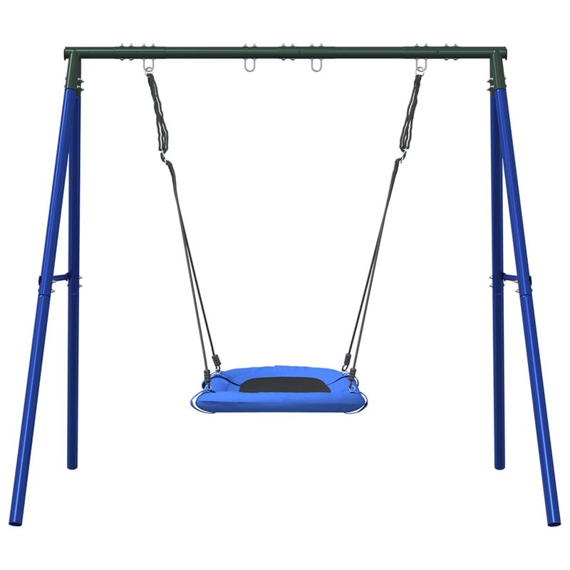 Jucarii, Copii si Bebe - Jucarii si jocuri - Jucarii de exterior - Spatii de joaca si accesorii - Set leagan de exterior, cu leagan tip cuib - Infinity.ro