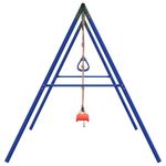Jucarii, Copii si Bebe - Jucarii si jocuri - Jucarii de exterior - Spatii de joaca si accesorii - Set leagan de exterior, cu leagan, trapez și scara, roșu, model scaun leagăn + trapez + scară - Infinity.ro