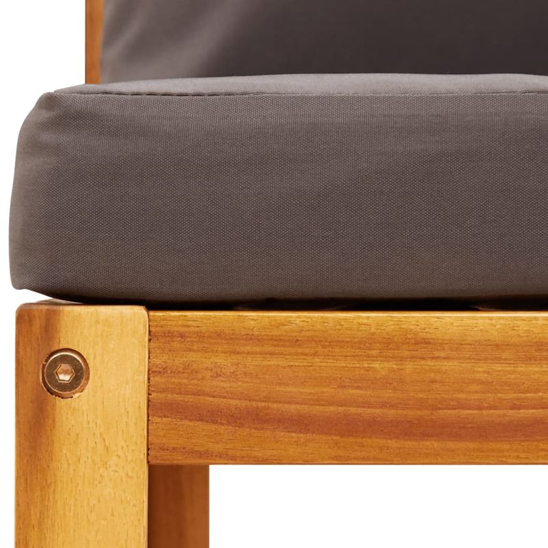 Casa si Gradina - Gradina si terasa - Mobilier exterior - Seturi mobila gradina - Set de canapele de gradina cu perne, 8 piese, lemn masiv acacia - Infinity.ro