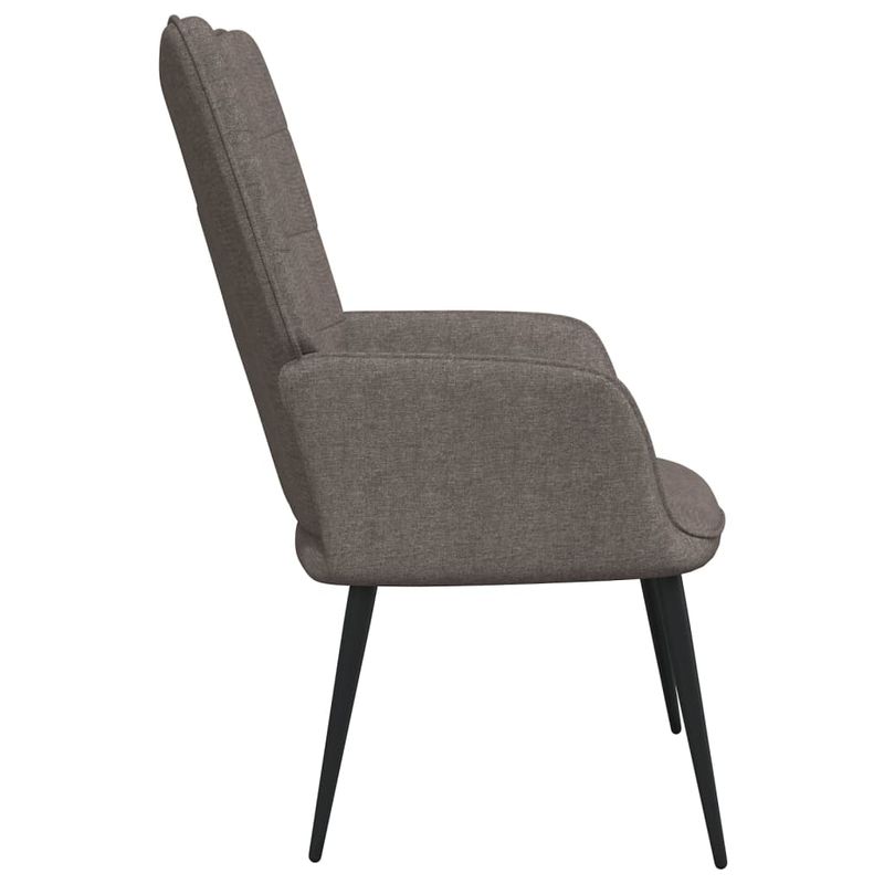 Casa si Gradina - Mobilier - Scaune si fotolii - Fotolii - Fotoliu de relaxare, gri taupe, material textil - Infinity.ro