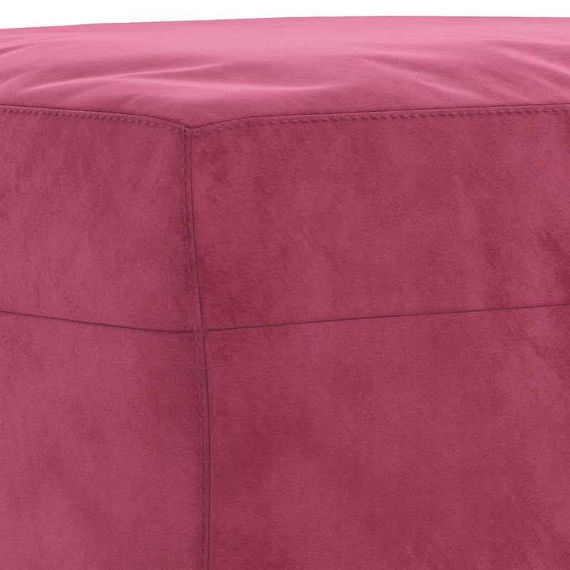 Casa si Gradina - Mobilier - Seturi de mobilier - Seturi living - Set canapele cu perne, 4 piese, rosu vin, catifea - Infinity.ro