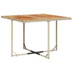 Casa si Gradina - Gradina si terasa - Mobilier exterior - Seturi mobila gradina - Set mobilier de gradina cu perne, 5 piese, bej, poliratan - Infinity.ro