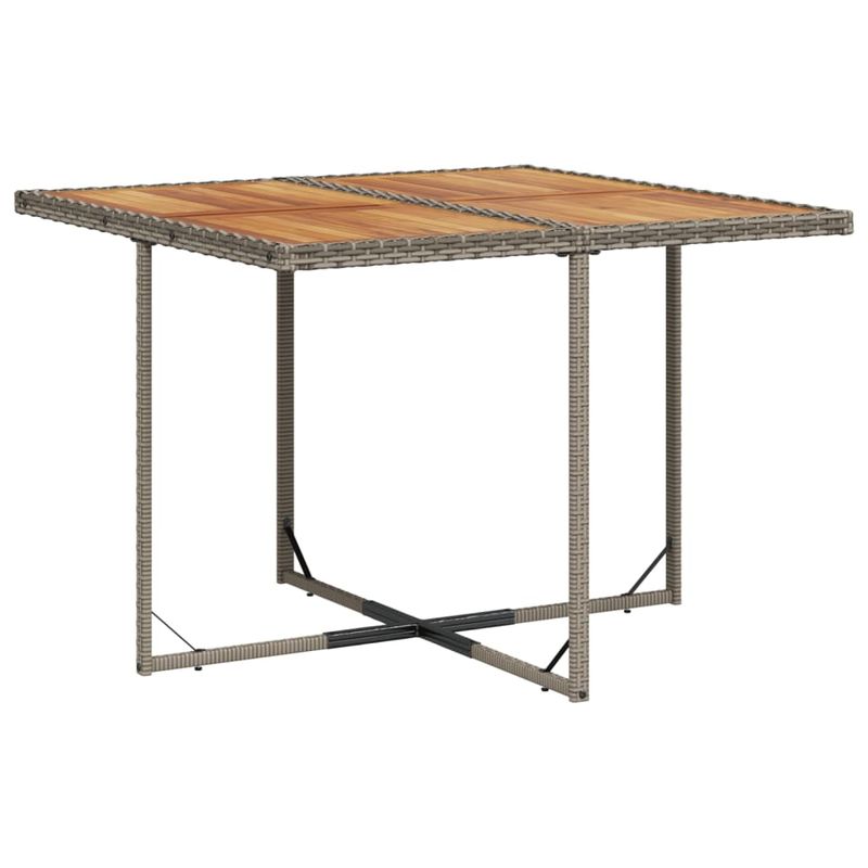 Casa si Gradina - Gradina si terasa - Mobilier exterior - Seturi mobila gradina - Set mobilier gradina cu perne, 9 piese, gri, poliratan - Infinity.ro