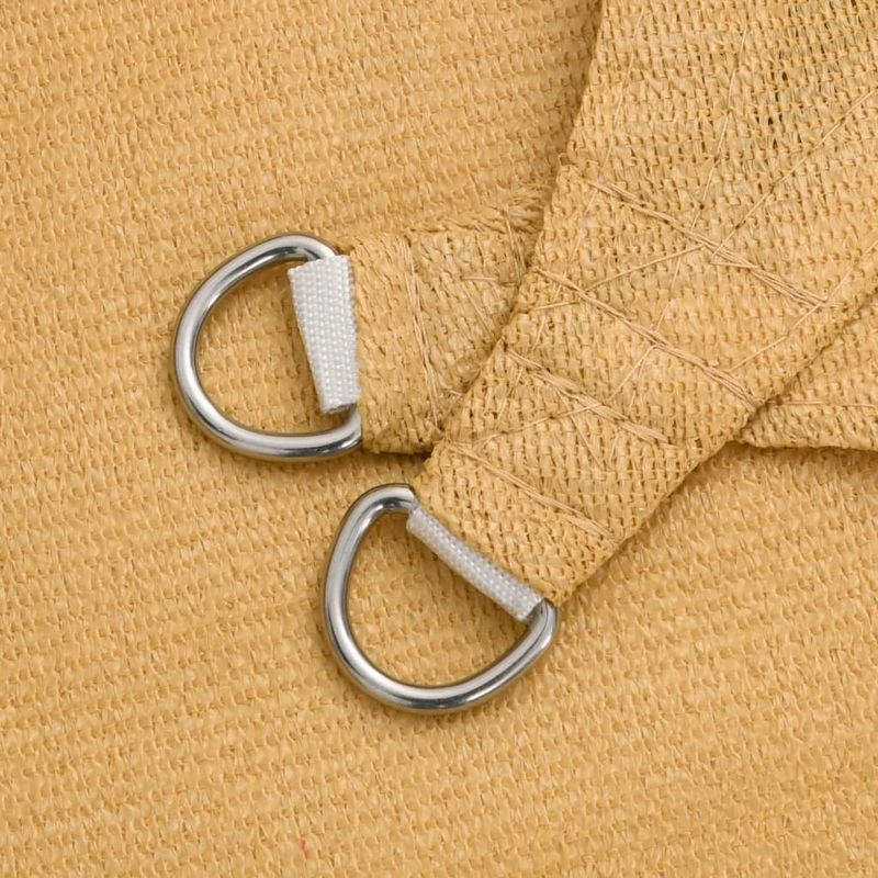 Casa si Gradina - Gradina si terasa - Umbrele si pavilioane - Umbrele - Panza parasolar, nisipiu, 2,5x2,5 m, patrat, 160 g/m², HDPE - Infinity.ro