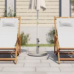 Casa si Gradina - Gradina si terasa - Umbrele si pavilioane - Umbrele - Suport umbrela pentru stalpi Ø32/38/48 mm, 25 kg, rotund - Infinity.ro