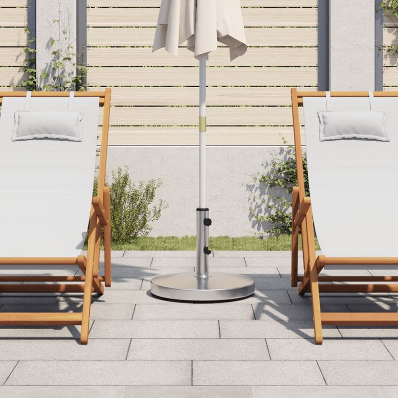 Casa si Gradina - Gradina si terasa - Umbrele si pavilioane - Umbrele - Suport umbrela pentru stalpi Ø32/38/48 mm, 25 kg, rotund - Infinity.ro