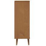 Casa si Gradina - Mobilier - Organizare si depozitare - Organizator incaltaminte - Pantofar "MOLDE", maro, 59,5x35x103 cm, lemn masiv de pin - Infinity.ro