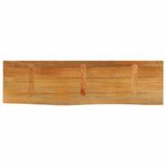 Casa si Gradina - Mobilier - Feronerie si accesorii mobila - Blat de masa contur organic 100x20x2,5 cm lemn masiv de mango, finisaj de stejar - Infinity.ro