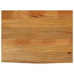 Casa si Gradina - Mobilier - Feronerie si accesorii mobila - Blat de masa contur organic 80x60x3,8 cm lemn masiv de mango, finisaj de stejar - Infinity.ro