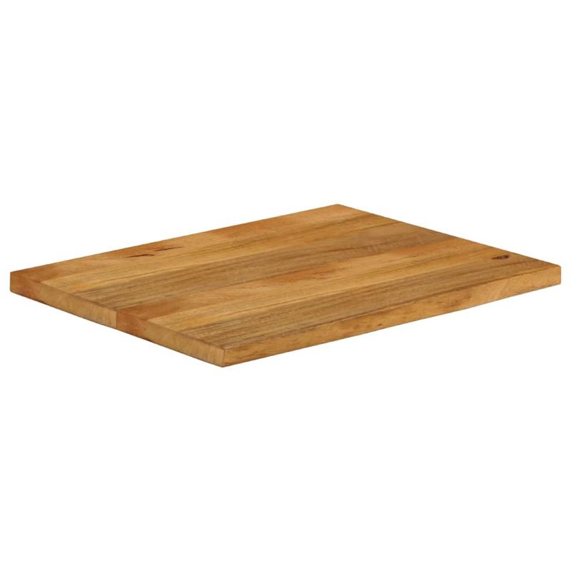Casa si Gradina - Mobilier - Feronerie si accesorii mobila - Blat de masa contur organic 80x60x3,8 cm lemn masiv de mango, finisaj de stejar - Infinity.ro
