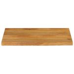Casa si Gradina - Mobilier - Feronerie si accesorii mobila - Blat de masa contur organic 80x60x3,8 cm lemn masiv de mango, finisaj de stejar - Infinity.ro