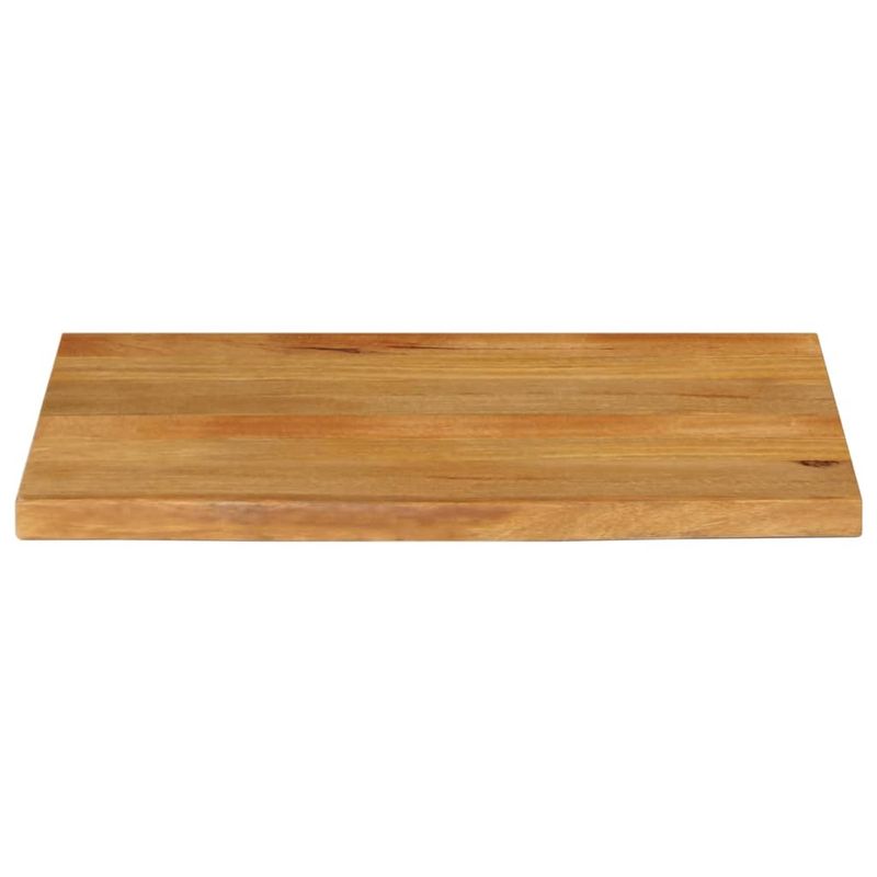 Casa si Gradina - Mobilier - Feronerie si accesorii mobila - Blat de masa contur organic 80x60x3,8 cm lemn masiv de mango, finisaj de stejar - Infinity.ro