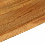 Casa si Gradina - Mobilier - Feronerie si accesorii mobila - Blat de masa contur organic 80x60x3,8 cm lemn masiv de mango, finisaj de stejar - Infinity.ro