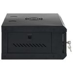 PC, gaming si accesorii - Servere - Cabinete metalice - Dulap de server montat pe perete, 4U, 19" IP20, 53x40x21 cm, negru - Infinity.ro