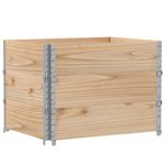 Casa si Gradina - Mobilier - Feronerie si accesorii mobila - Rame pentru paleti, 3 buc., 80 x 60 cm, lemn masiv de pin - Infinity.ro