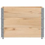 Casa si Gradina - Mobilier - Feronerie si accesorii mobila - Rame pentru paleti, 3 buc., 80 x 60 cm, lemn masiv de pin - Infinity.ro