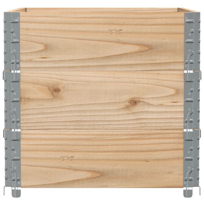 Casa si Gradina - Mobilier - Feronerie si accesorii mobila - Rame pentru paleti, 3 buc., 80 x 60 cm, lemn masiv de pin - Infinity.ro