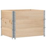 Casa si Gradina - Mobilier - Feronerie si accesorii mobila - Rame pentru paleti, 3 buc., 80 x 60 cm, lemn masiv de pin - Infinity.ro