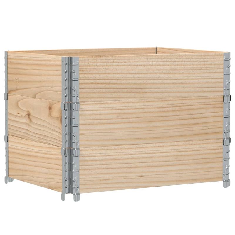 Casa si Gradina - Mobilier - Feronerie si accesorii mobila - Rame pentru paleti, 3 buc., 80 x 60 cm, lemn masiv de pin - Infinity.ro