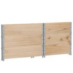 Casa si Gradina - Mobilier - Feronerie si accesorii mobila - Rame pentru paleti, 3 buc., 80 x 60 cm, lemn masiv de pin - Infinity.ro