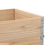 Casa si Gradina - Mobilier - Feronerie si accesorii mobila - Rame pentru paleti, 3 buc., 80 x 60 cm, lemn masiv de pin - Infinity.ro