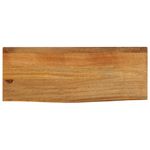 Casa si Gradina - Mobilier - Feronerie si accesorii mobila - Blat de masa contur organic 80x20x2,5 cm lemn masiv de mango, finisaj de stejar - Infinity.ro