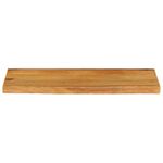 Casa si Gradina - Mobilier - Feronerie si accesorii mobila - Blat de masa contur organic 80x20x2,5 cm lemn masiv de mango, finisaj de stejar - Infinity.ro