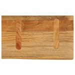 Casa si Gradina - Mobilier - Feronerie si accesorii mobila - Blat de masa contur organic 50x30x2,5 cm lemn masiv de mango, finisaj de stejar - Infinity.ro