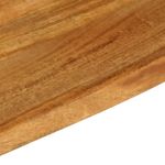 Casa si Gradina - Mobilier - Feronerie si accesorii mobila - Blat de masa contur organic 50x30x2,5 cm lemn masiv de mango, finisaj de stejar - Infinity.ro
