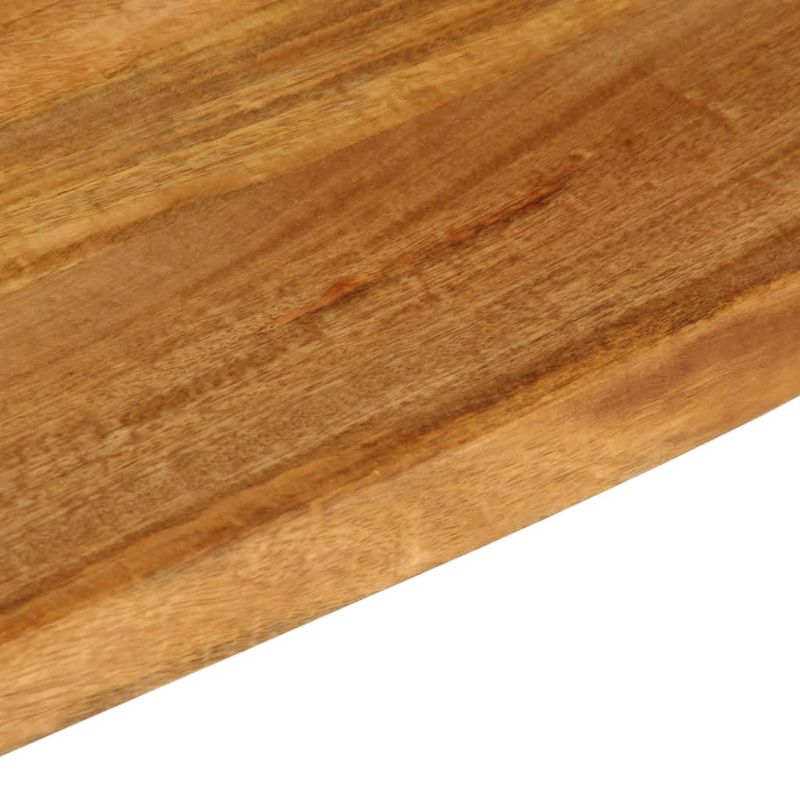 Casa si Gradina - Mobilier - Feronerie si accesorii mobila - Blat de masa contur organic 50x30x2,5 cm lemn masiv de mango, finisaj de stejar - Infinity.ro