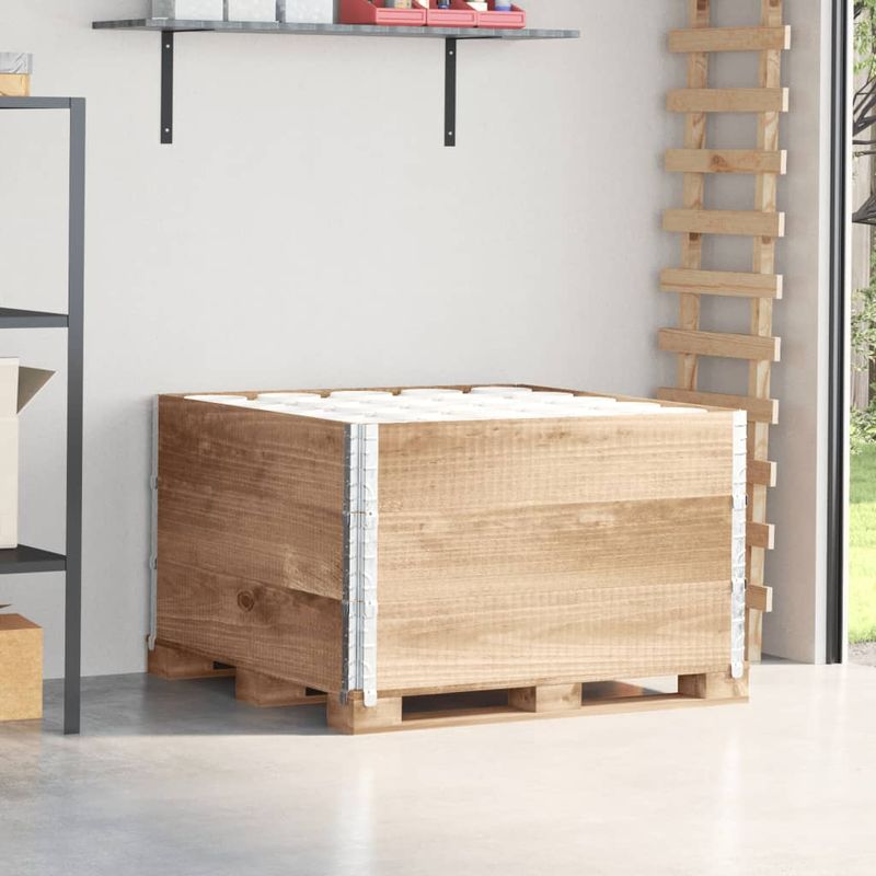Casa si Gradina - Mobilier - Feronerie si accesorii mobila - Rame pentru paleti, 3 buc., 100x100 cm, lemn masiv de pin - Infinity.ro
