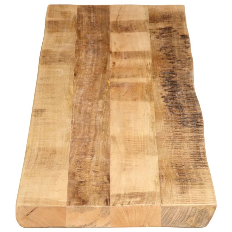 Casa si Gradina - Mobilier - Feronerie si accesorii mobila - Blat de masa contur natural 180x40x2,5 cm lemn masiv mango brut - Infinity.ro