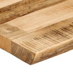 Casa si Gradina - Mobilier - Feronerie si accesorii mobila - Blat de masa contur natural 180x40x2,5 cm lemn masiv mango brut - Infinity.ro