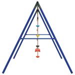 Jucarii, Copii si Bebe - Jucarii si jocuri - Jucarii de exterior - Spatii de joaca si accesorii - Set leagan de exterior, cu leagan, scara și leagan cu disc, roșu - Infinity.ro