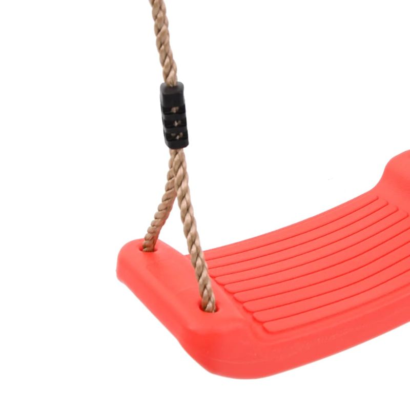 Jucarii, Copii si Bebe - Jucarii si jocuri - Jucarii de exterior - Spatii de joaca si accesorii - Set leagan de exterior, cu leagan, scara și leagan cu disc, roșu - Infinity.ro