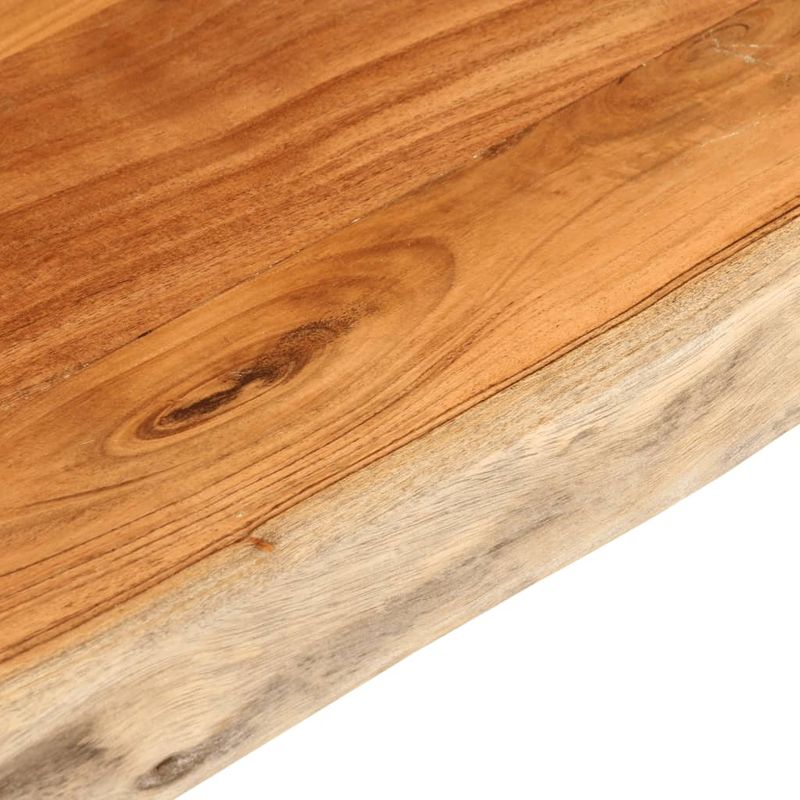 Casa si Gradina - Mobilier - Feronerie si accesorii mobila - Blat masa, 100x60x3,8cm, dreptunghiular lemn acacia margine vie - Infinity.ro