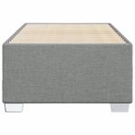 Casa si Gradina - Mobilier - Paturi si accesorii - Paturi - Cadru de pat, gri deschis, 90x200 cm, material textil - Infinity.ro