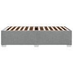 Casa si Gradina - Mobilier - Paturi si accesorii - Paturi - Cadru de pat, gri deschis, 90x200 cm, material textil - Infinity.ro