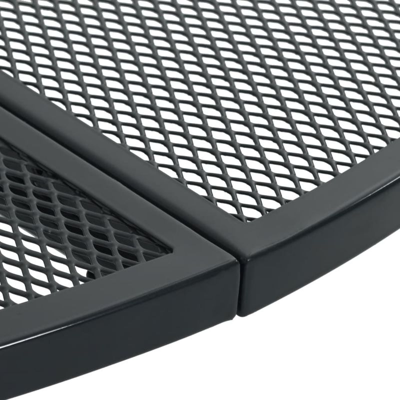 Casa si Gradina - Gradina si terasa - Mobilier exterior - Seturi mobila gradina - Set scaune de gradina rabatabile, 5 buc., antracit, otel vopsit, mărime 110x72.5 cm - Infinity.ro