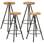 Casa si Gradina - Mobilier - Seturi de mobilier - Seturi bucatarie - Set de bar, 5 piese, lemn masiv de mango - Infinity.ro