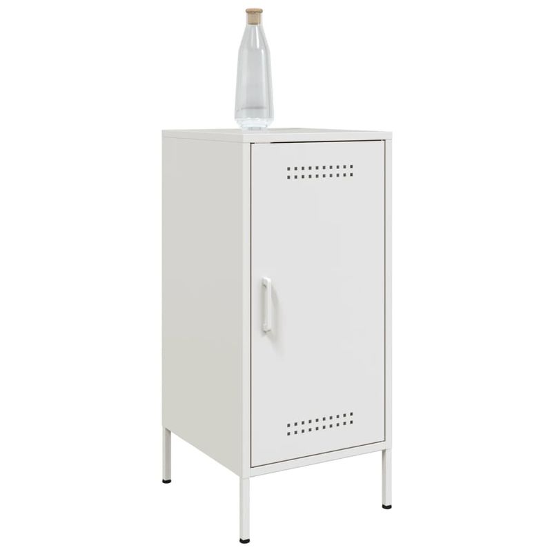 Casa si Gradina - Mobilier - Comode si corpuri - Comode - Dulap, alb, 36x39x79 cm, otel laminat la rece, cantitate în pachet: 1 - Infinity.ro