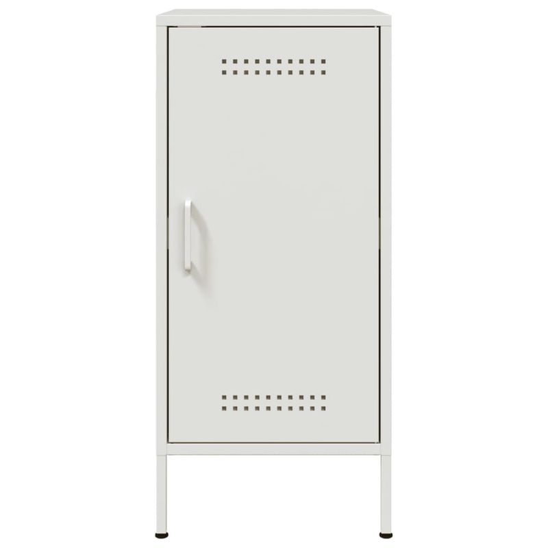 Casa si Gradina - Mobilier - Comode si corpuri - Comode - Dulap, alb, 36x39x79 cm, otel laminat la rece, cantitate în pachet: 1 - Infinity.ro