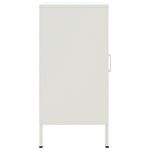 Casa si Gradina - Mobilier - Comode si corpuri - Comode - Dulap, alb, 36x39x79 cm, otel laminat la rece, cantitate în pachet: 1 - Infinity.ro