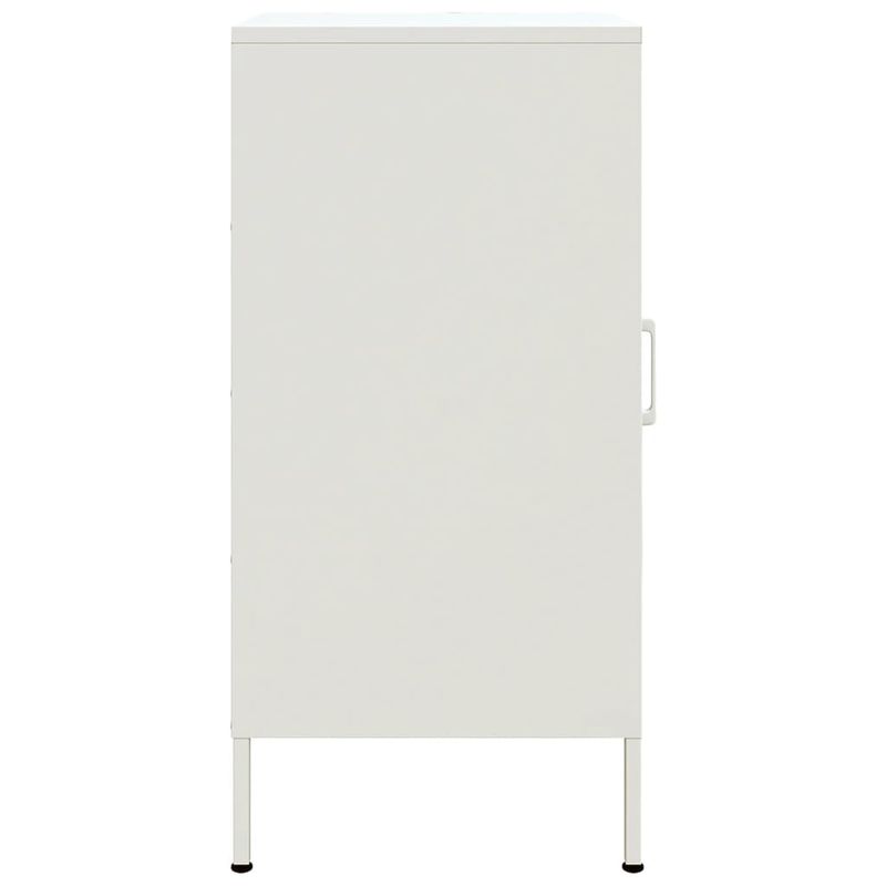 Casa si Gradina - Mobilier - Comode si corpuri - Comode - Dulap, alb, 36x39x79 cm, otel laminat la rece, cantitate în pachet: 1 - Infinity.ro