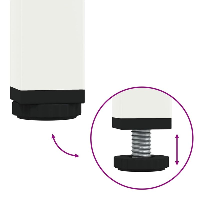 Casa si Gradina - Mobilier - Comode si corpuri - Comode - Dulap, alb, 36x39x79 cm, otel laminat la rece, cantitate în pachet: 1 - Infinity.ro